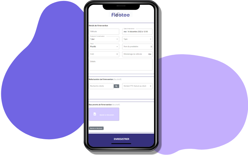fiches entretien - fleetee logiciel entretien voiture