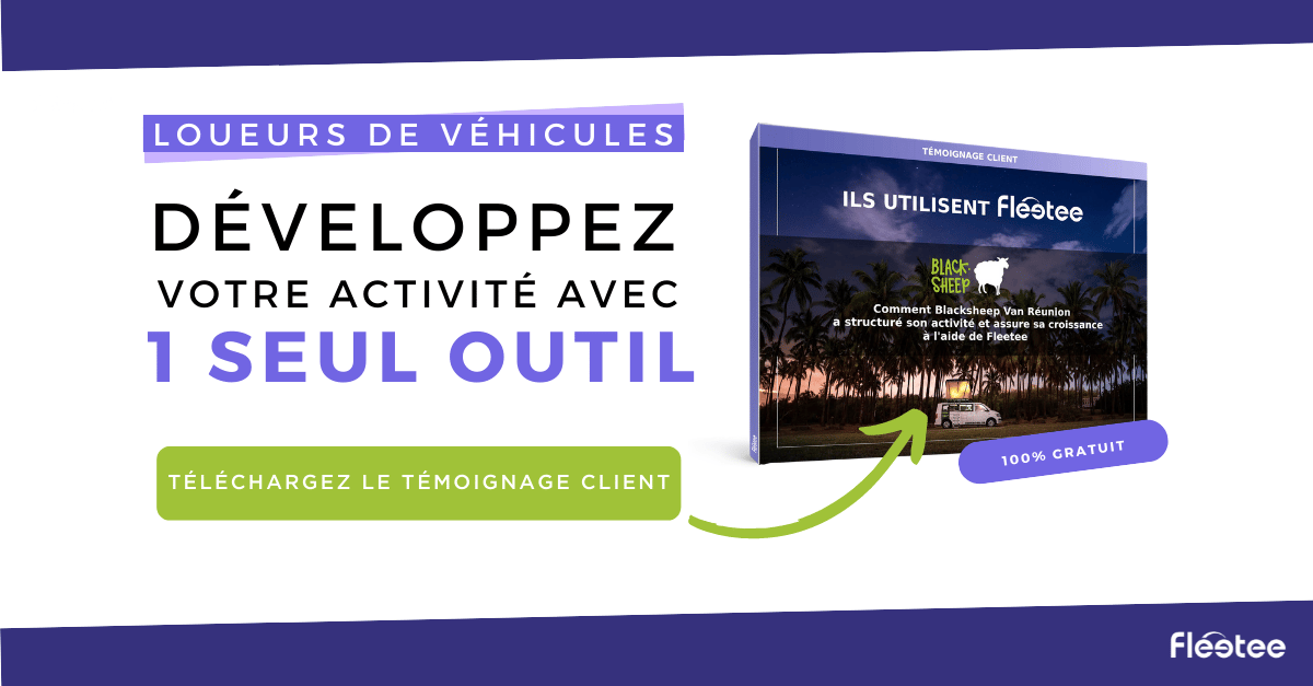 Fleetee Case Study: Testimonial from Blacksheep Van Réunion.