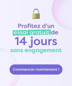 Profitez de 14 jours d'essai gratuit
