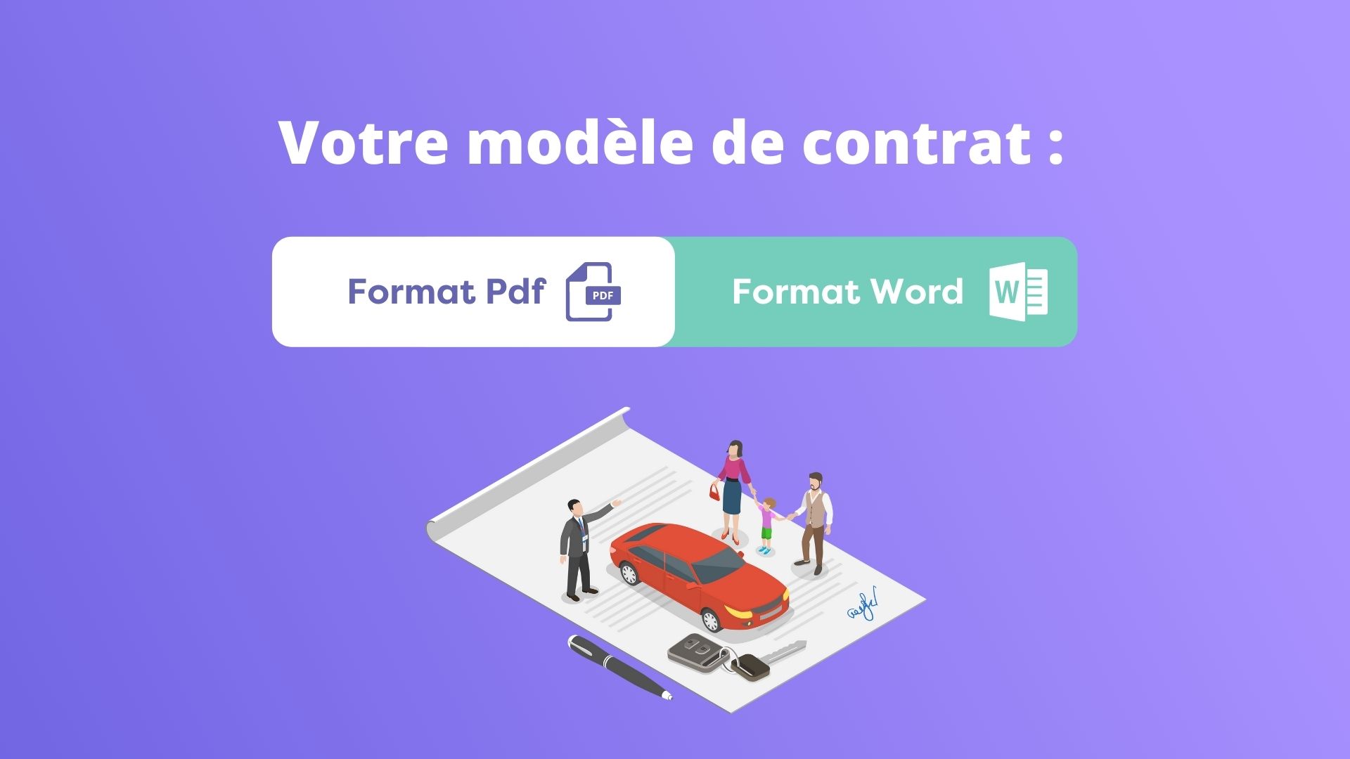 Modèle contrat de location Word ou PDF